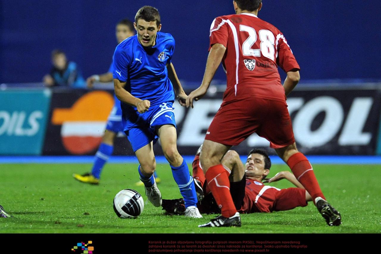 \'30.07.2011., stadion u Maksimiru, Zagreb - 1. HNL, 2. kolo, GNK Dinamo Zagreb - Cibalia Vinkovci. Mateo Kovacic(8).  Photo: Goran Stanzl/PIXSELL\'