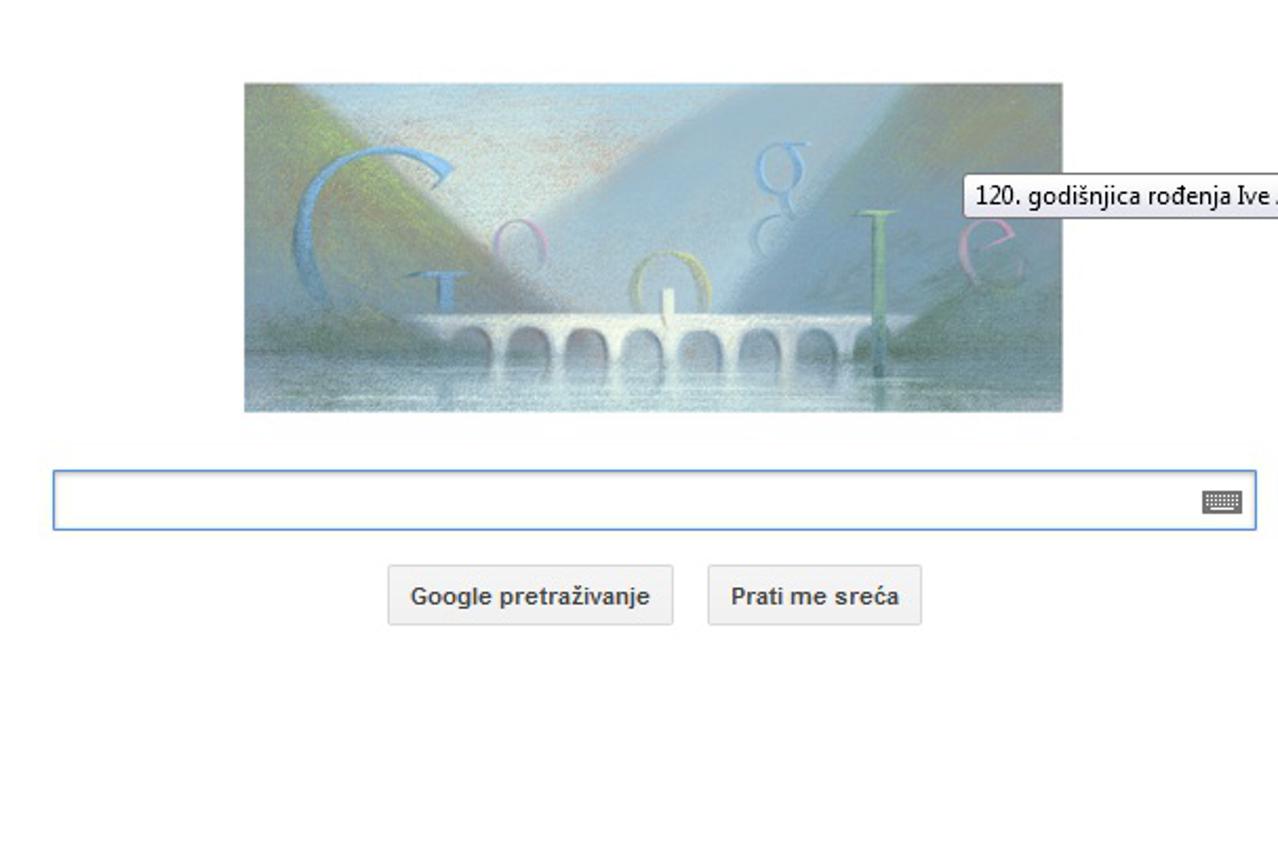 Google doodle, Ivo Andrić