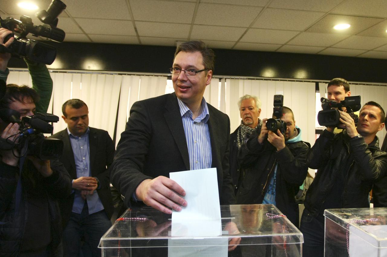 Aleksandar Vučić glasao