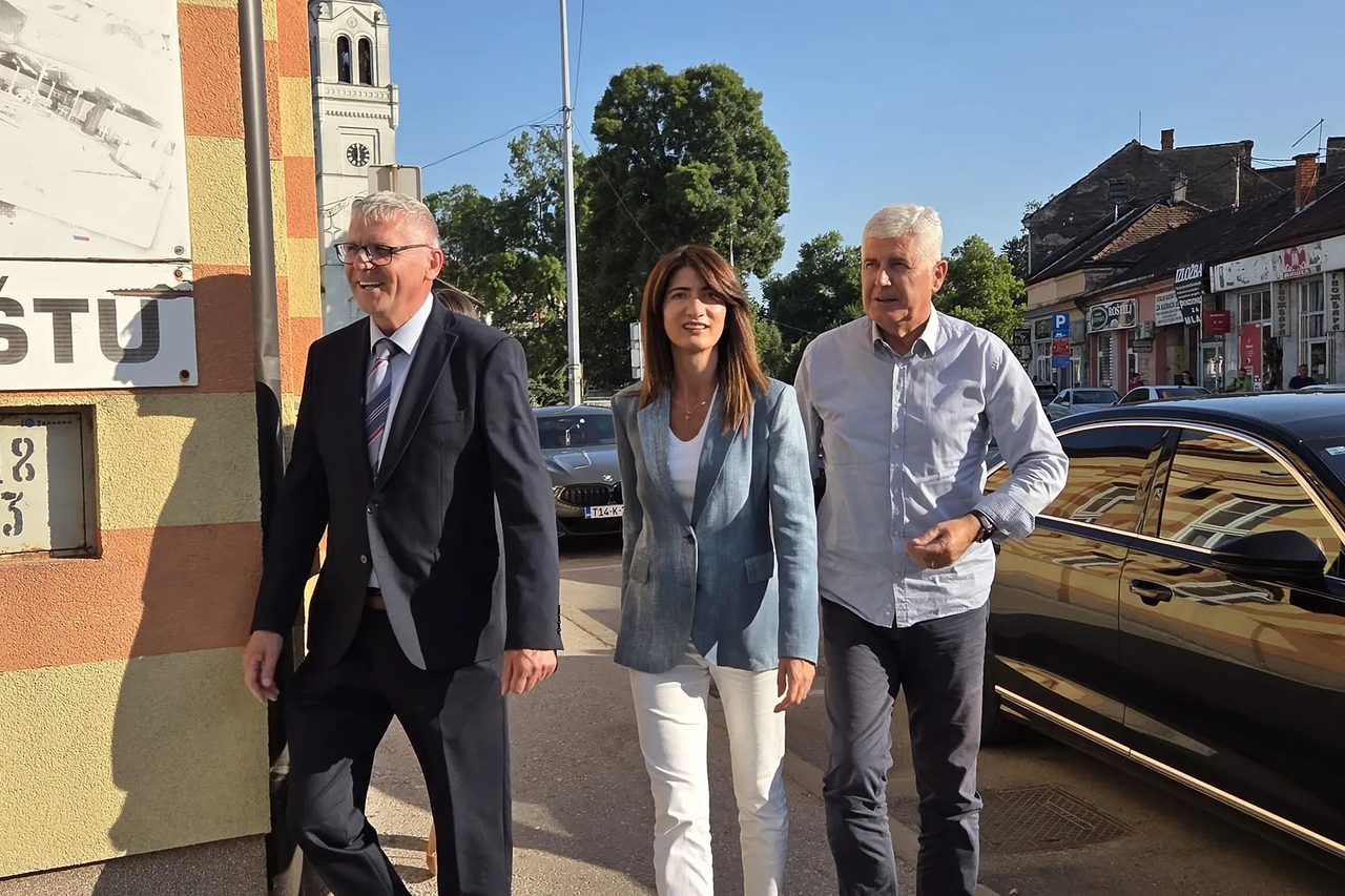 Darijana Filipović i Dragan Čović u Brčkom