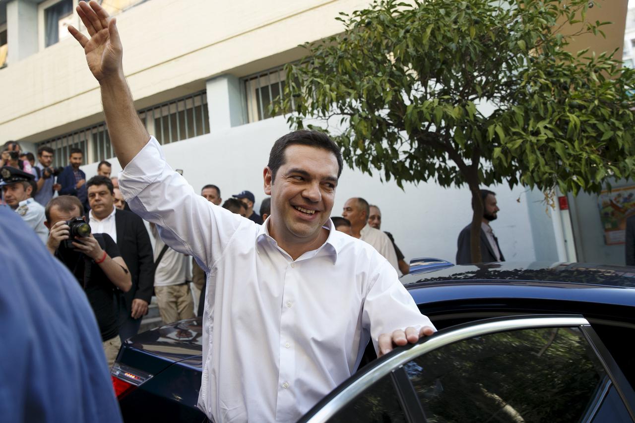 grčka,   Alexis Tsipras, Vangelis Meimarakis