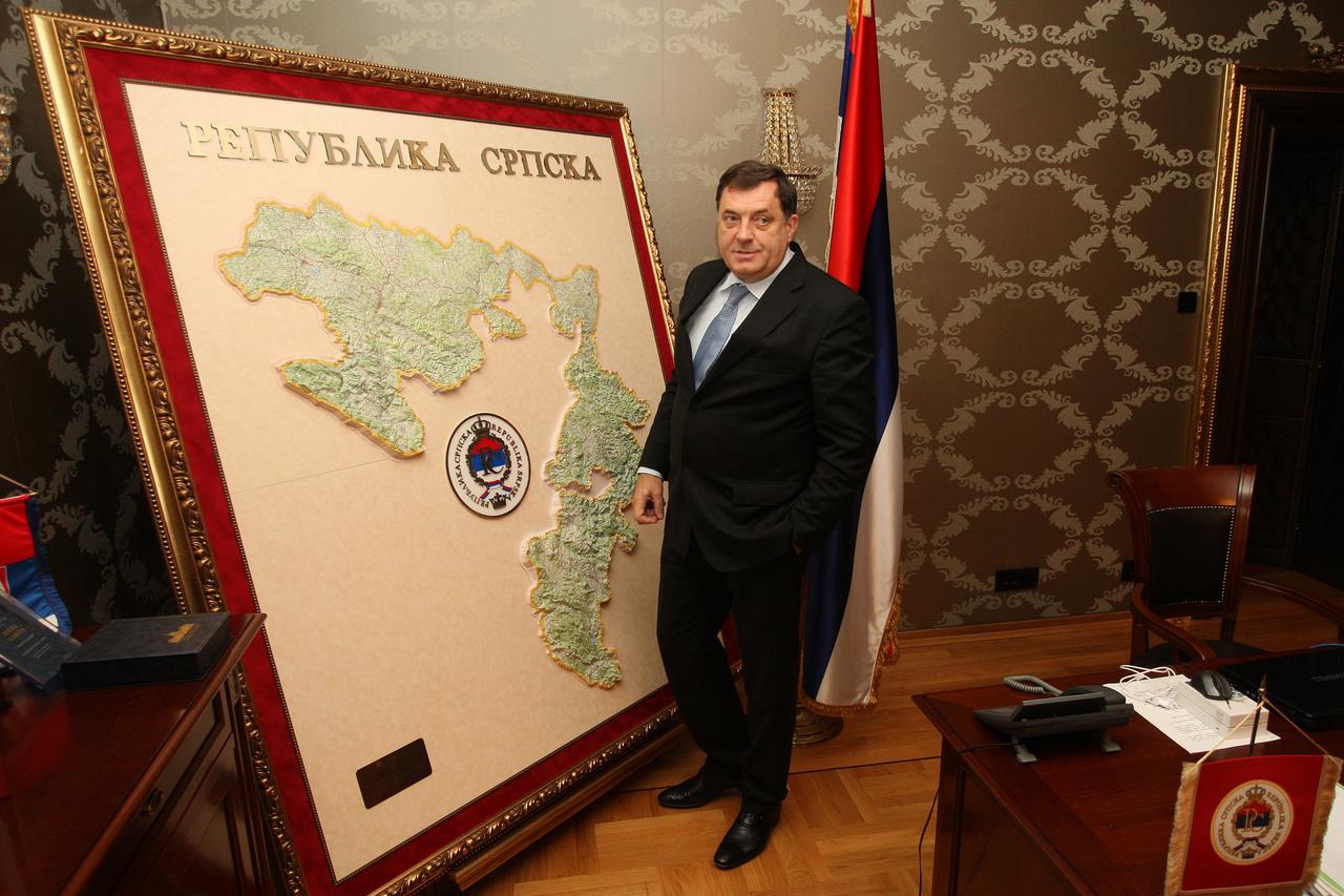 Banjaluka 26.11.2013 Palata predsjednika RS Milorad Dodik predsjednik Republike Srpske Foto Dejan Moconja