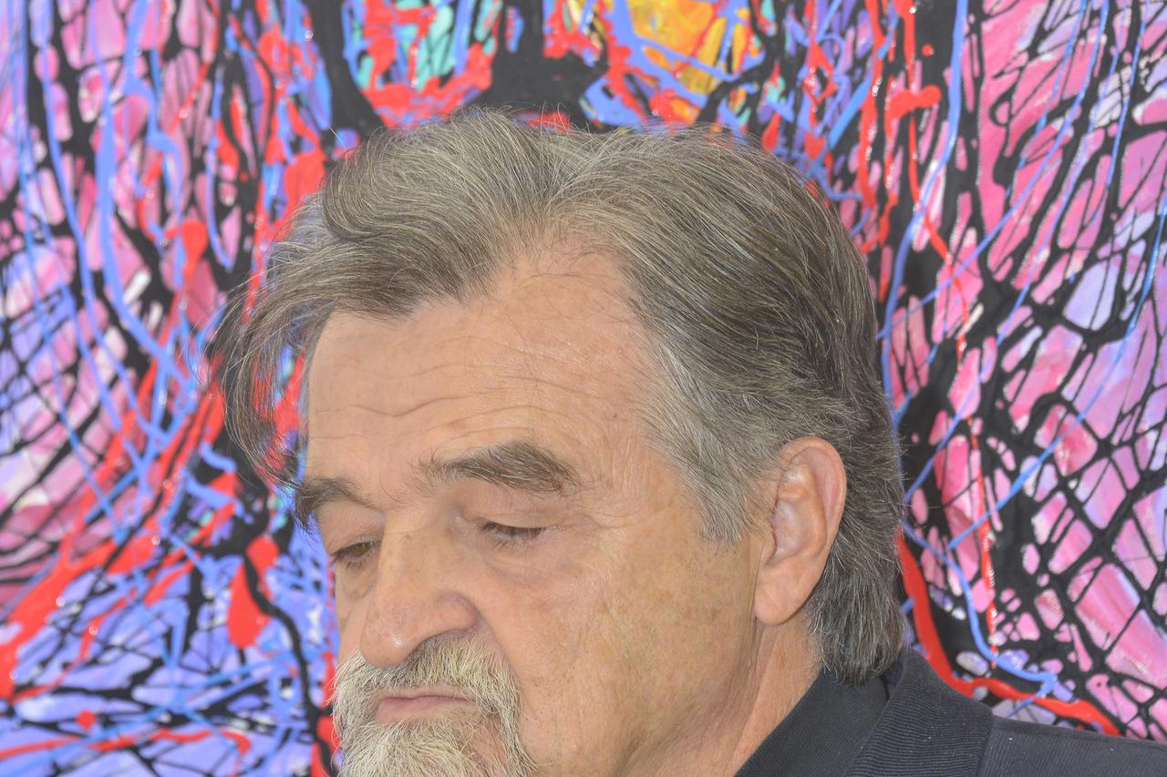 BiH,10.11.16.Mostar,Galerija Al, ​U Galeriji 'Aluminij' otvorena obiteljska izložba Josipa Botterija Dinija - njegove kćerke Ane Marije Botteri Peruzović i zeta Hrvoja Marka Peruzovića - Photo:Stojan Lasic