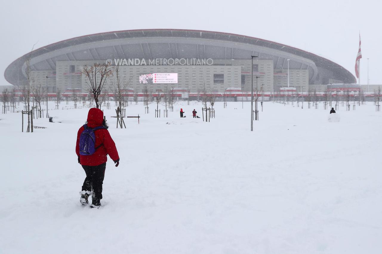 madridski snijeg