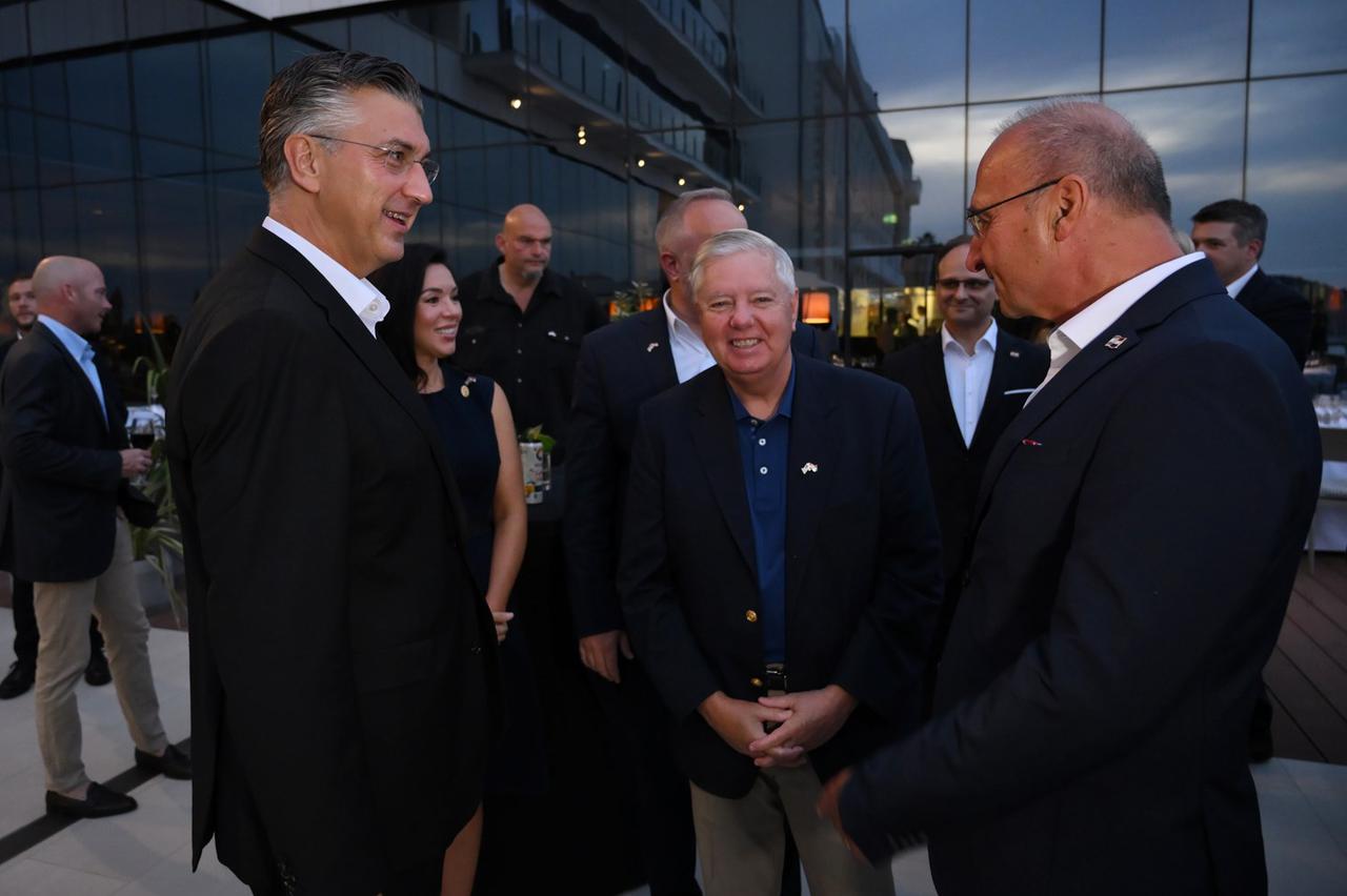 Plenković i Grlić-Radman s dužnosnicima SAD-a