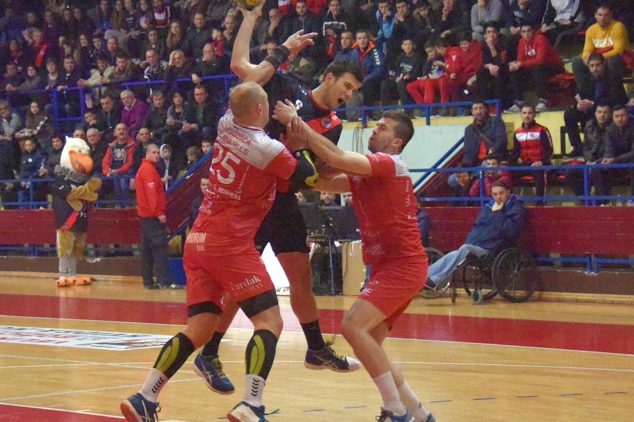 BiH; 10.02.2017. Mostar;Dvorana Bijeli Brijeg, Prvenstvena utakmica  Zrinjski -Vogosca Snimio:Stole Lasic