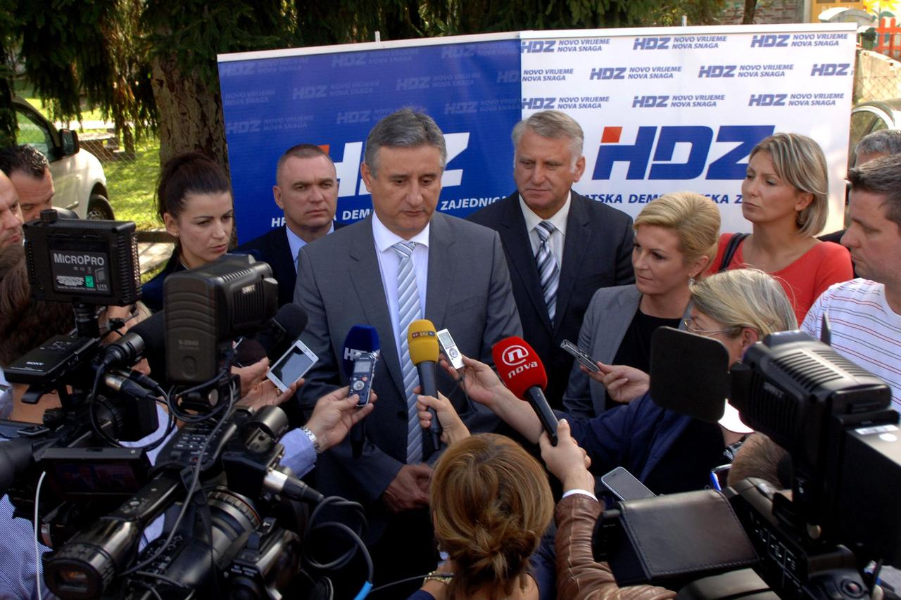 Karamarko i Grabar Kitarović u Požegi