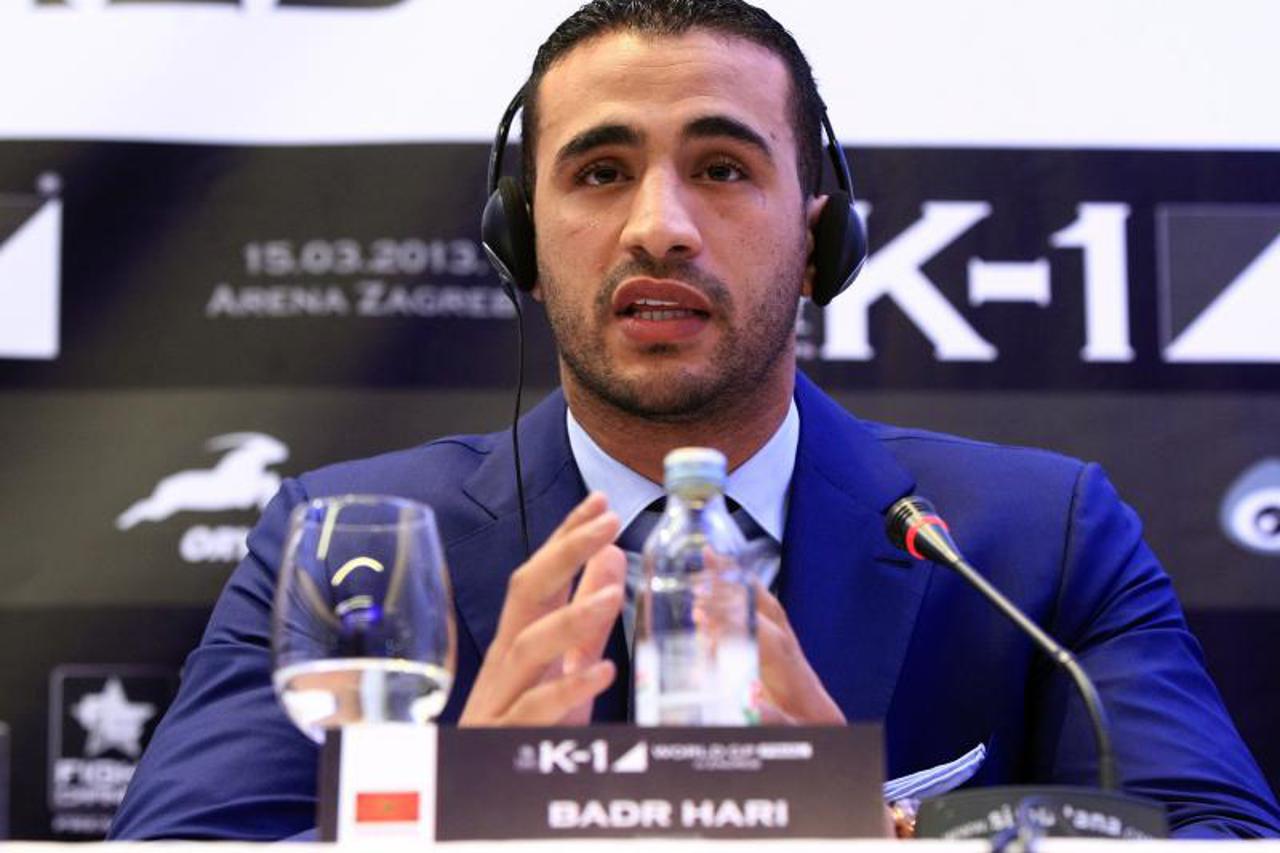 Grand Prix Final u Zagrebu, Mirko Filipović, Badr Hari (1)