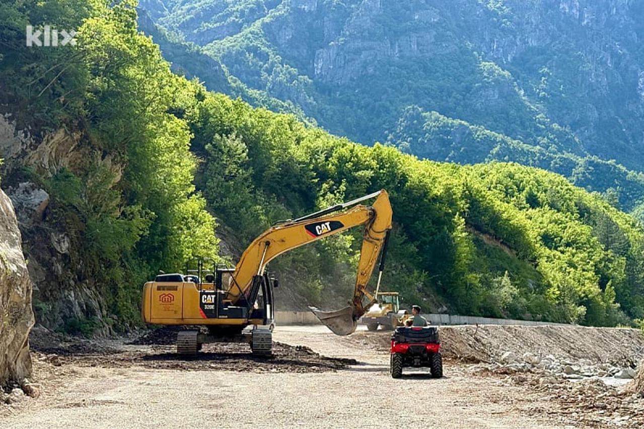 cesta Jablanica - Blidinje sanacija