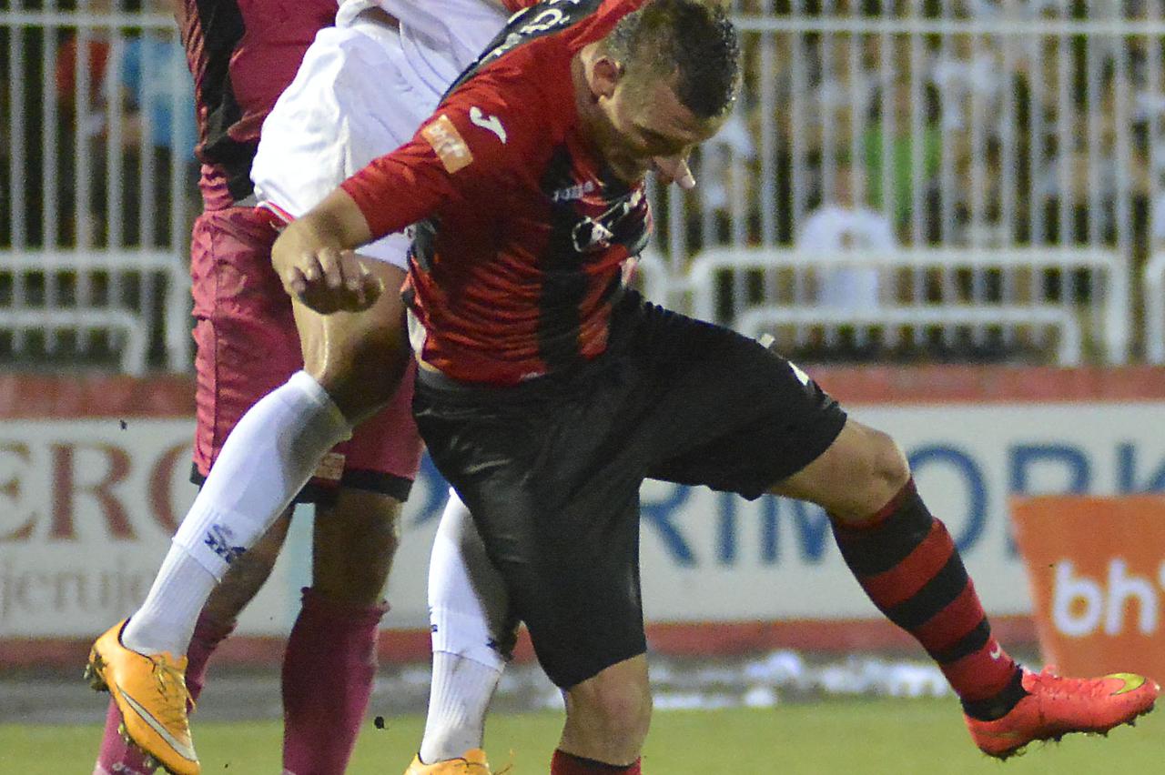 BiH,28.08.2015.Mostar Stadion Bijeli brijeg,  Prvetvena nogometna utakmica   Zrinjski - Celik 0-0 Photo:Stojan Lasic