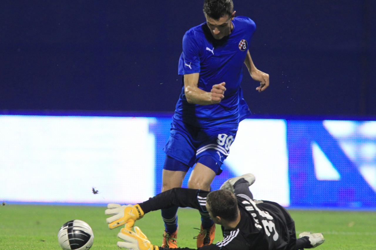 \'13.07.2011., stadion Maksimir, Zagreb - Prva utakmica 2. pretkola Lige prvaka, GNK Dinamo - Neftchi Baku. Ivan Krstanovic. Photo: Antonio Bronic/PIXSELL\'