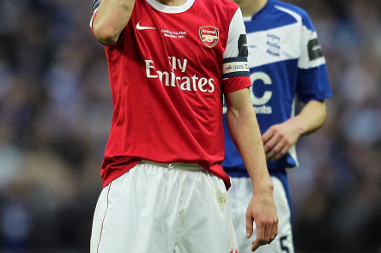 'Robin van Persie, Arsenal Photo: Press Association/Pixsell'