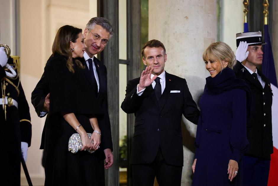 Ana Maslać i premijer Plenković