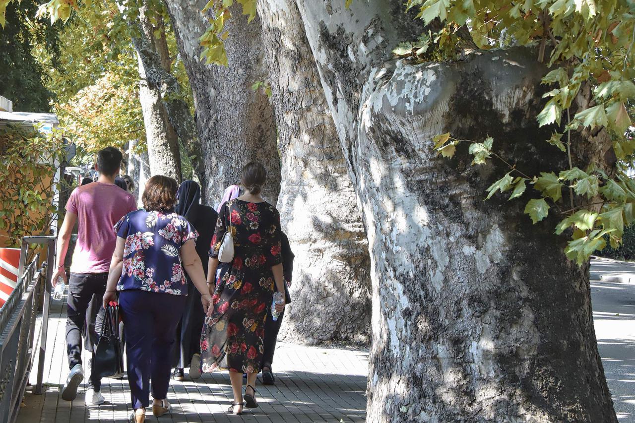 ljudi na ulici - šetnja