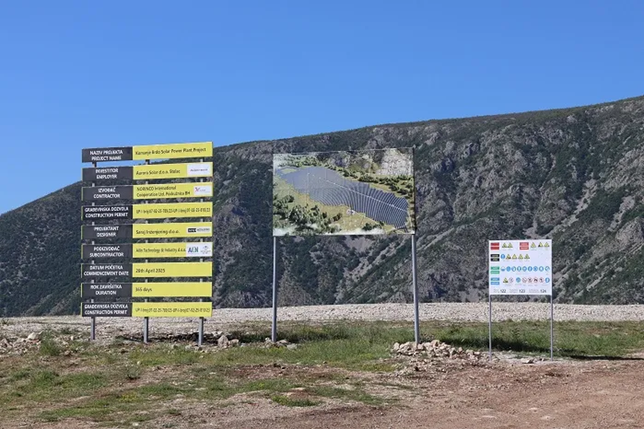 Komanje Brdo Solar Power Plant