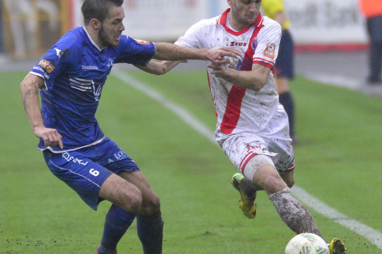 BiH,26.11.16. Mostar,Stadion Bjeli brijeg,   Pripremna utakmica  Zrinjski - Zeljeznicar Photo:Stojan Lasic