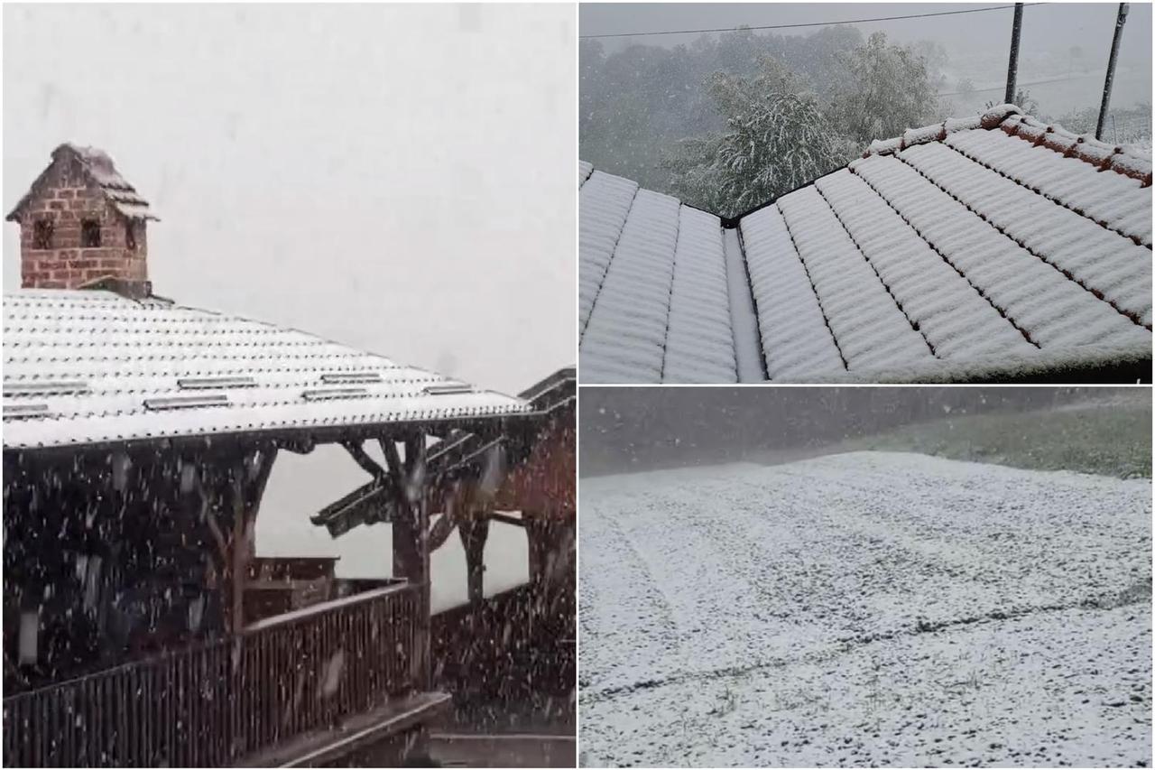 snijeg u Zagorju - travanj