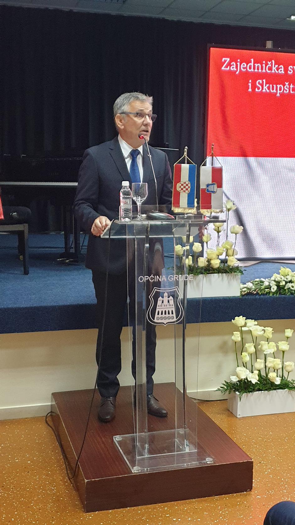 Otvaranje Spomenika Herceg Bosni i svečana sjednica Općinskog vijeća Grude