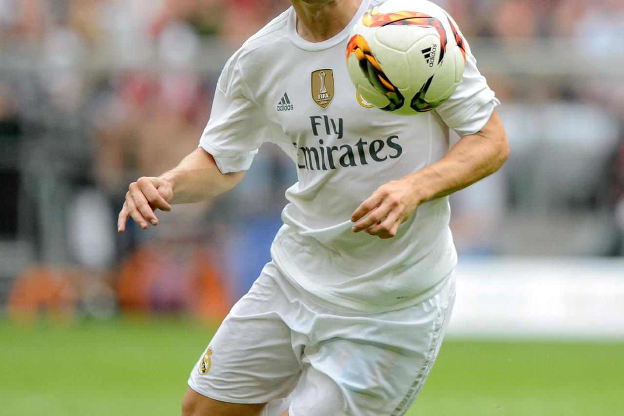 Real Madrid's Luka Modric in action during the Audi Cup in Munich, Germany, 04 August 2015. Photo: Thomas Eisenhuth/dpa  - NO?WIRE?SERVICE -/DPA/PIXSELL