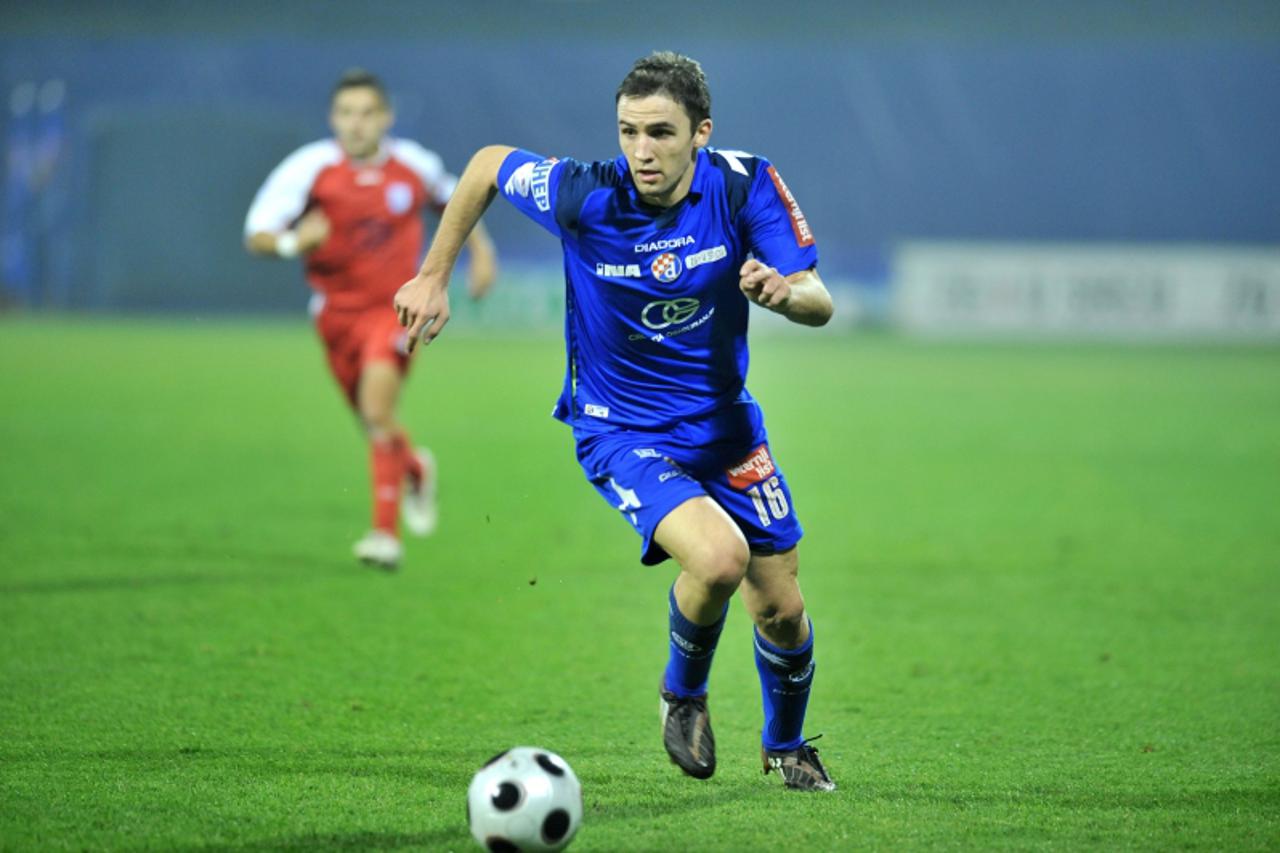 \'sport 25.10.2009.Zagreb, Maksimir - 12. kolo Prve Hrvatske nogometne lige, susret izmedju NK DInamo i NK Cibalija.Milan Badelj. Photo: Antonio Bronic/VLM\'