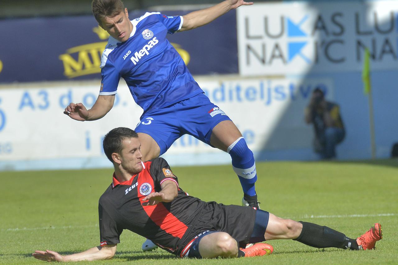 BiH,30.05.2015.Siroki, Stadion Pecara,  Prvetvena nogometna utakmica   Siroki -  Zrinjski  Photo:Stojan Lasic