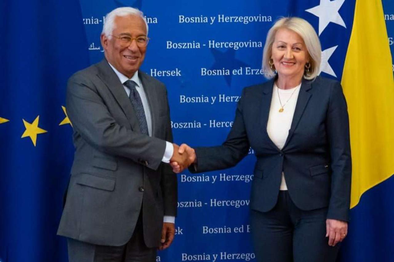 Borjana Krišto i Antonio Costa
