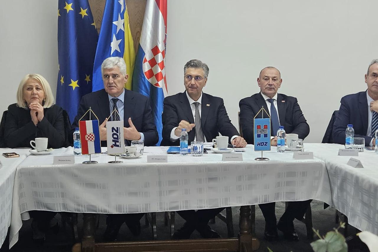 susret vodstava HDZ-a Hrvatske i HDZ-a BiH