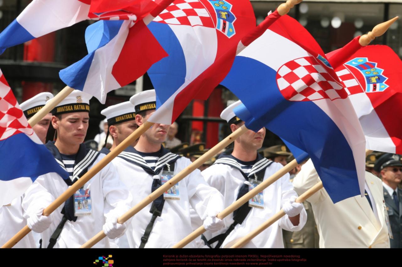 '25.06.2009., Trg bana Jelacica, Zagreb - Dan Drzavnosti. Photo: Zarko Basic/Poslovni dnevnik/PIXSELL'