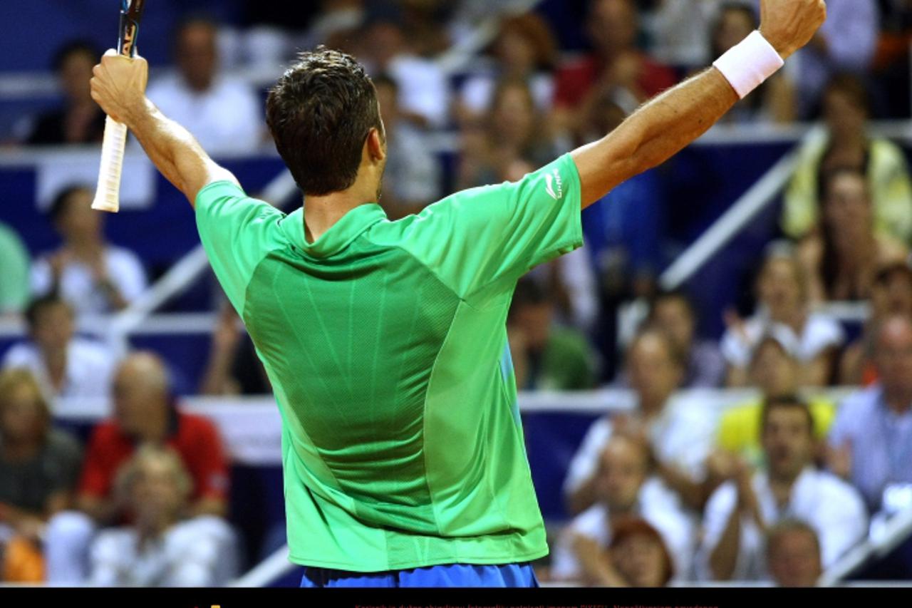 '15.07.2012., Umag - 23. ATP Vegeta Croatia Open, finale, Marin Cilic - Marcel Granollers. Photo: Goran Jakus/PIXSELL'