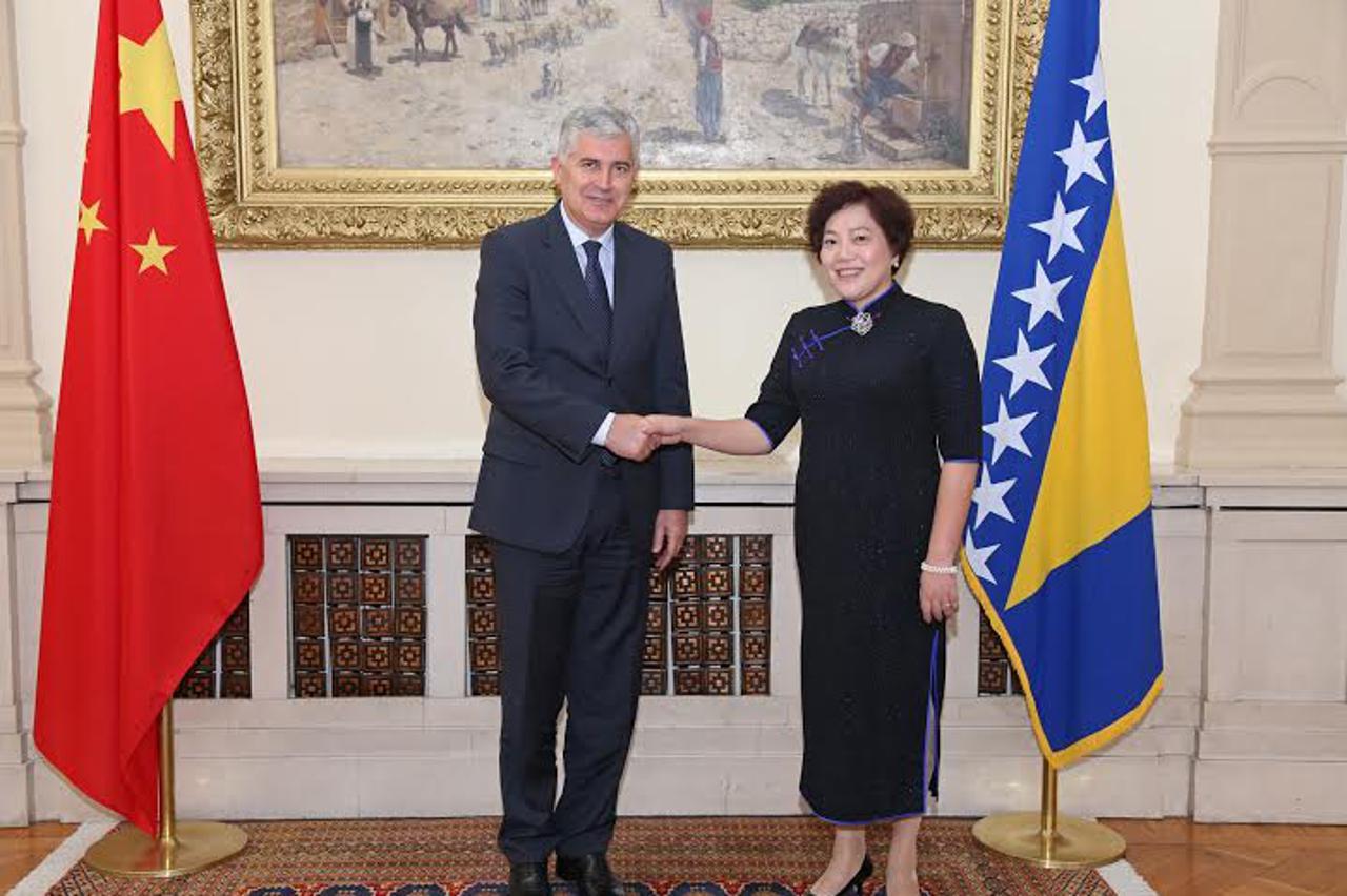 Dragan Čović i Chen Bo