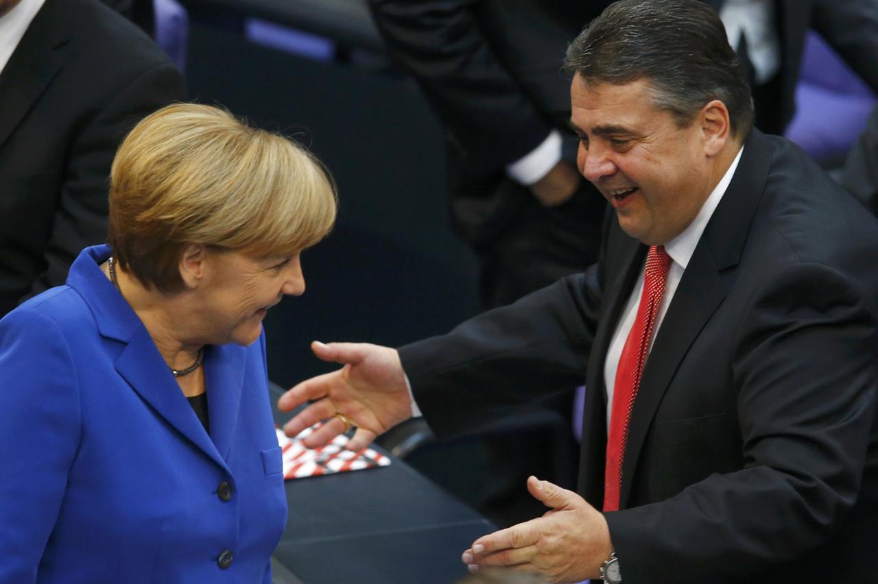 angela merkel,sigmar gabriel