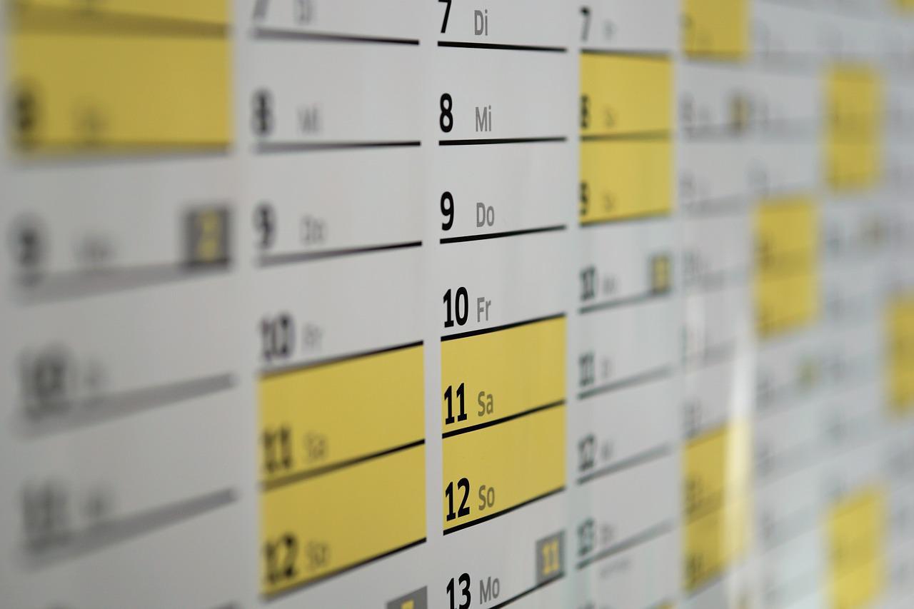 kalendar rada