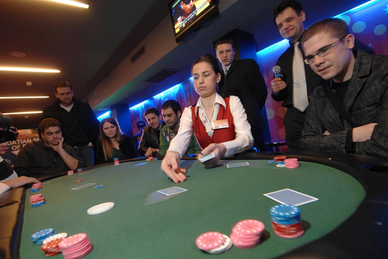 'zivot zagreb 15.01.2008 ...casino fartuna...press o novoj emisiji na z1...kockanje...  Foto:Antonio Bronic'