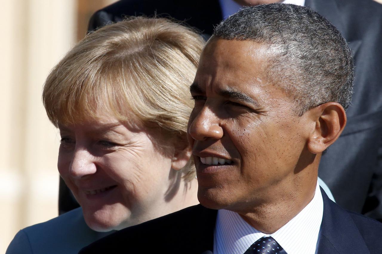 obama, merkel