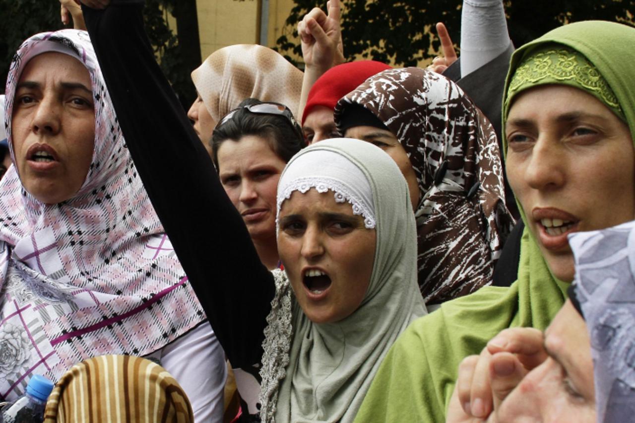 Prosvjednici smatraju da su muslimani diskriminirani