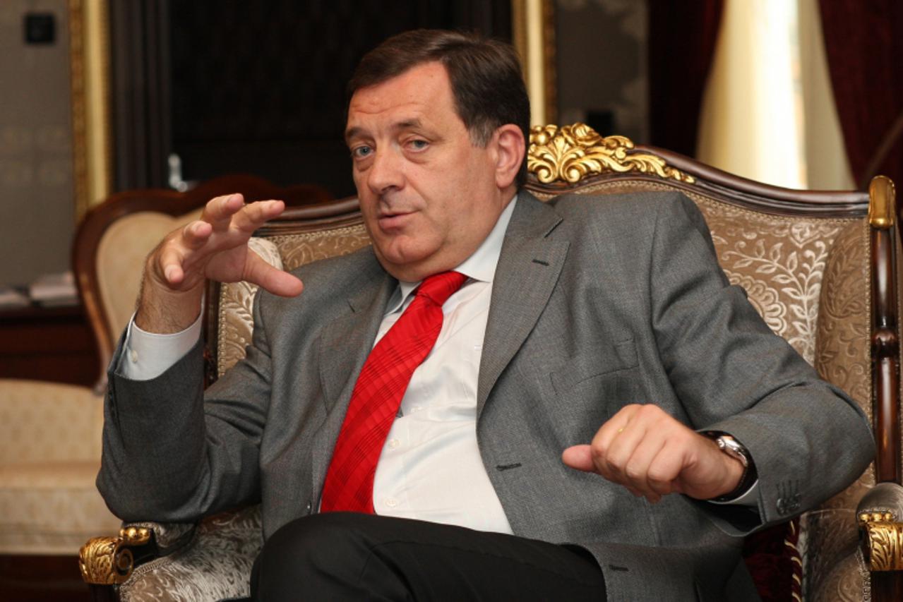 'Banjaluka 21.05.2012 Milorad Dodik predsjednik RS intervju za Vecernji List Foto Dejan Moconja/VLM'