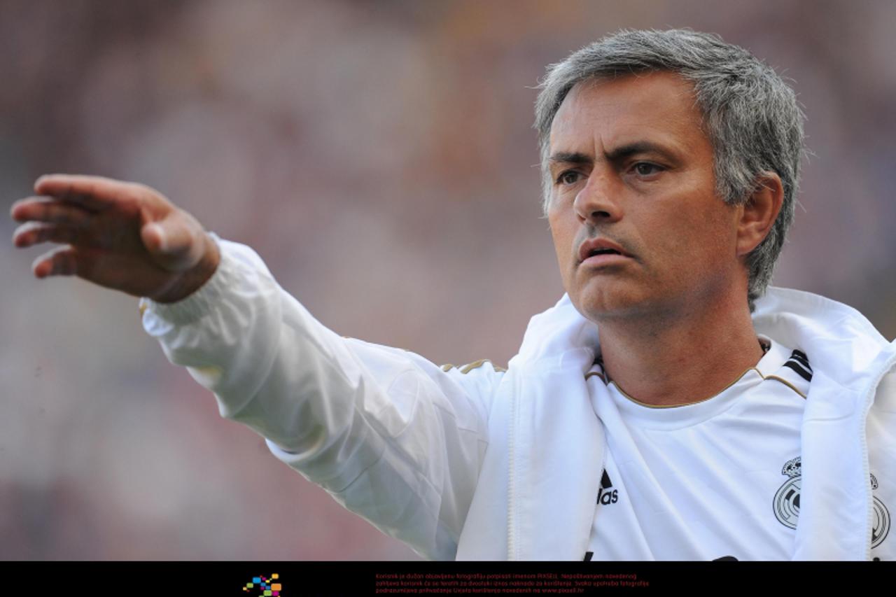 'Real Madrid manager Jose Mourinho during the Pre Season Friendly at the King Power Stadium, Leicester. Photo: Press Association/Pixsell'