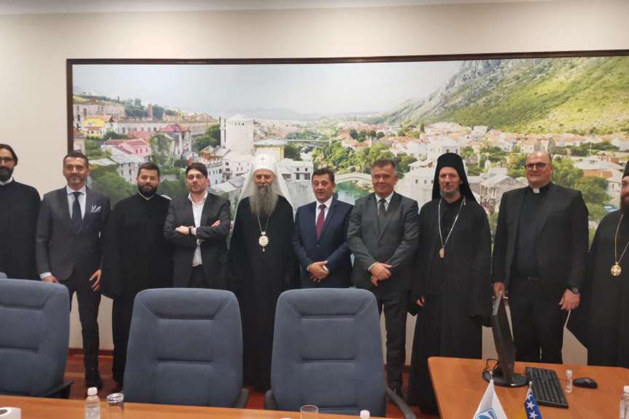 patrijarh Porfirije u posjetu Mostaru