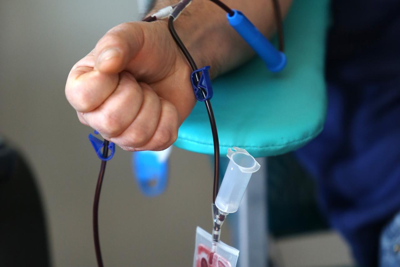 17.02.2015., Split - Dobrovoljno davanje krvi.  Photo: Ivo Cagalj/PIXSELL