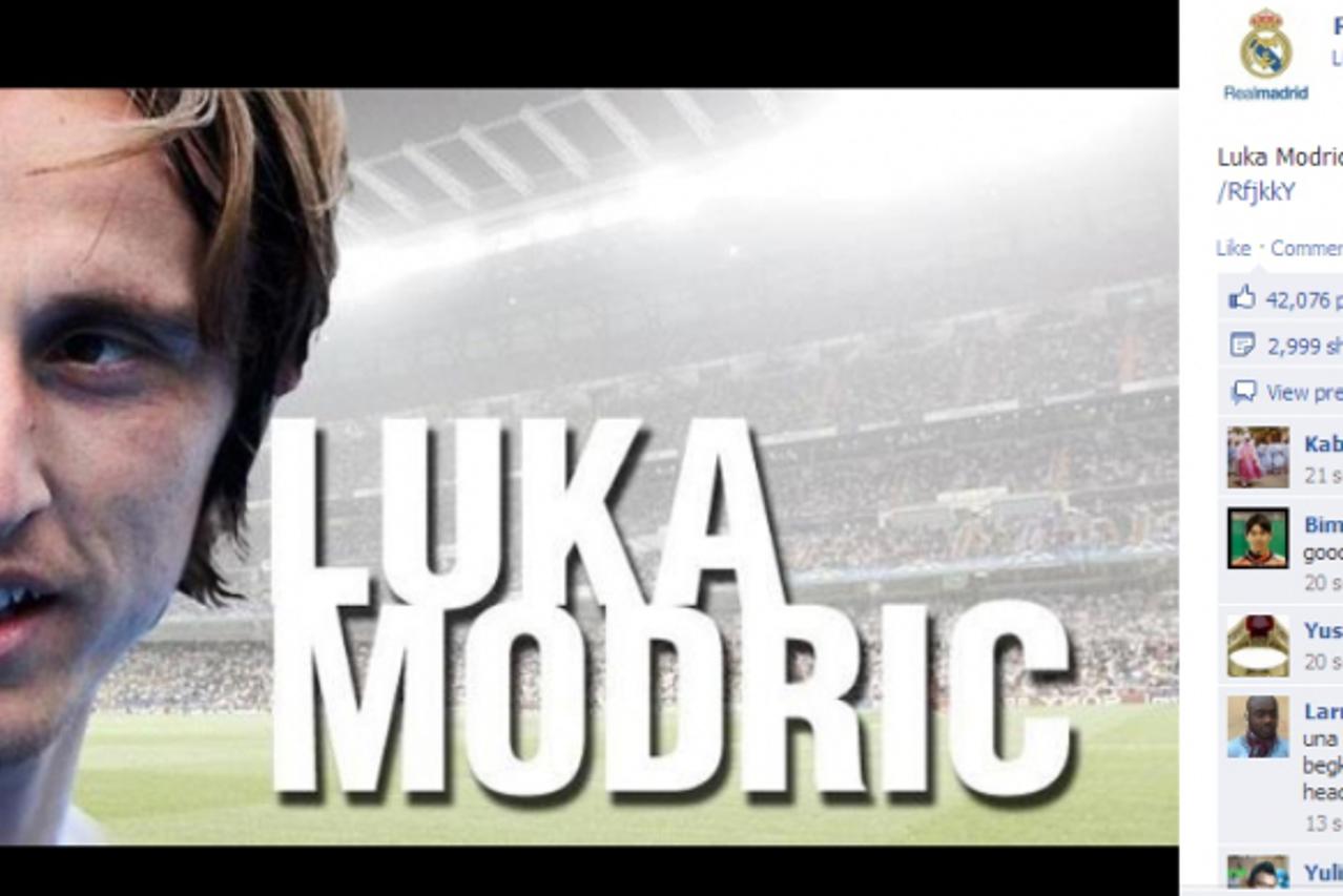 Luka Modrić facebook