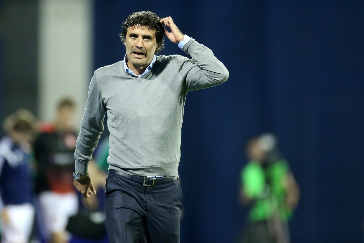 06.08.2014., stadion Maksimir, Zagreb - Druga utakmica 3. pretkola Lige prvaka, GNK Dinamo - Aalborg BK. Zoran Mamic. Photo: Sanjin Strukic/PIXSELL