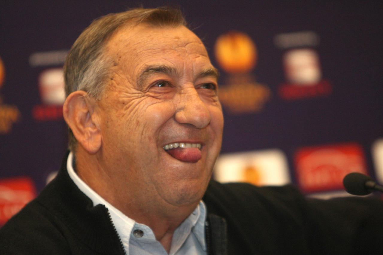 \'Split.29.09.2010. Trener Hajduka Stanko Poklepovic odrzao je  u Poljudu press konferenciju uoci utamice protiv Anderlechta. Photo: Ivo Cagalj/PIXSELL\'