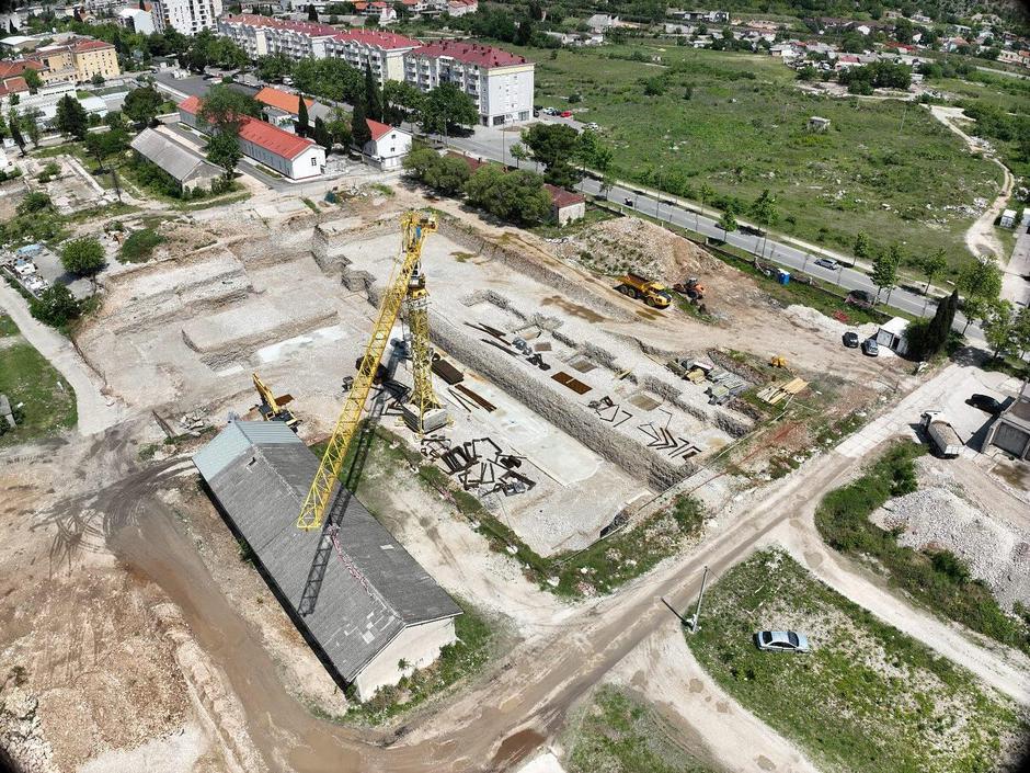 olimpijski bazen Mostar - radovi