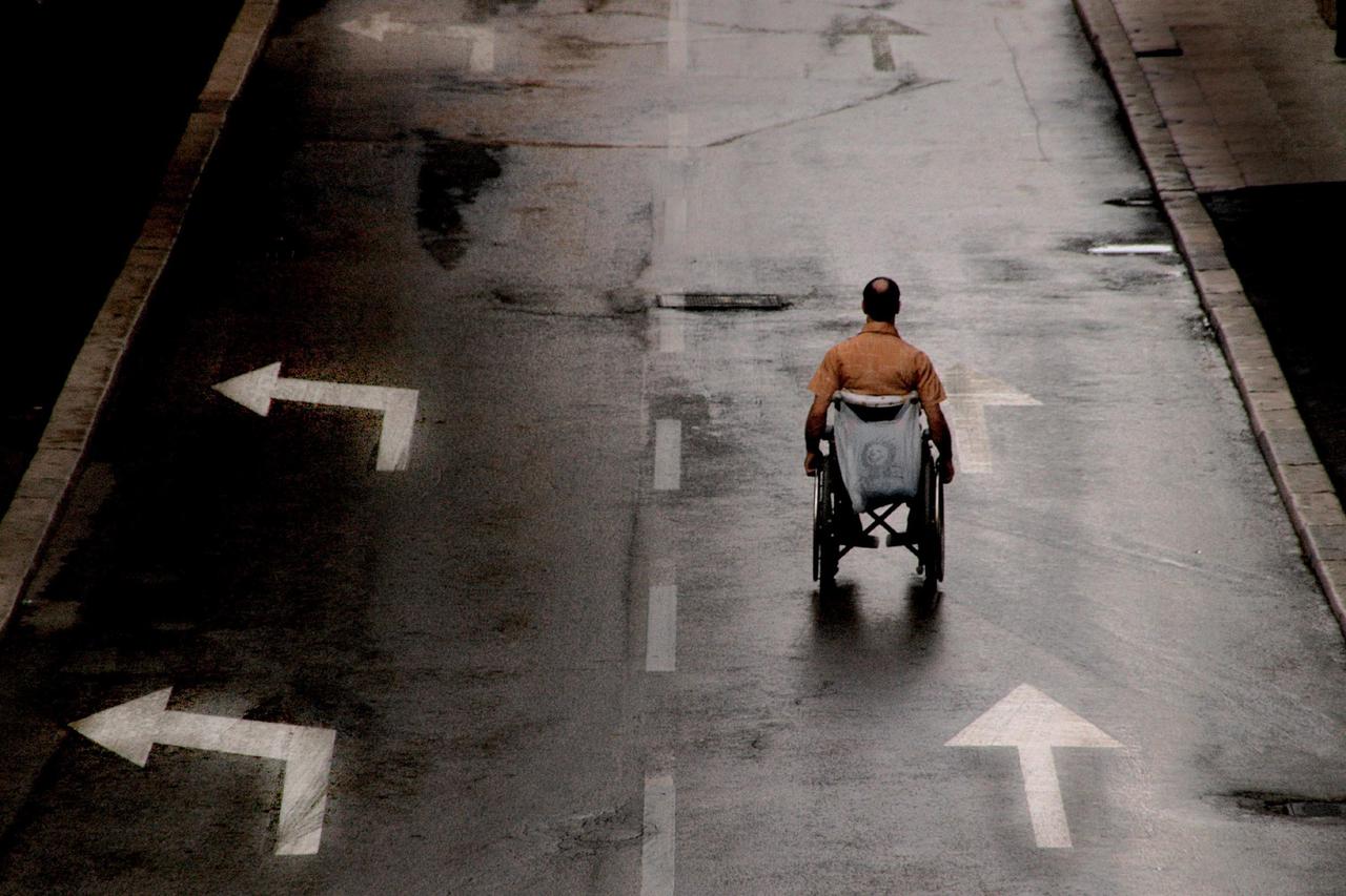 Photo: Dusko Marusic/Vecernji list oprez -invalidi na cesti FOTO DUSKO MARUSIC