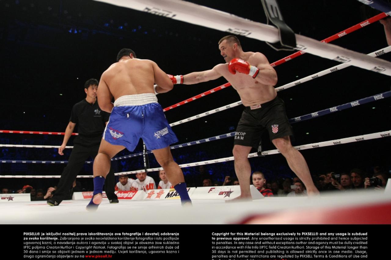 '10.03.2012., Arena Zagreb, Zagreb - Borilacki spektakl Cro Cop Final Fight. Mirko Filipovic vs Ray Sefo.  Photo: Marko Prpic/PIXSELL'