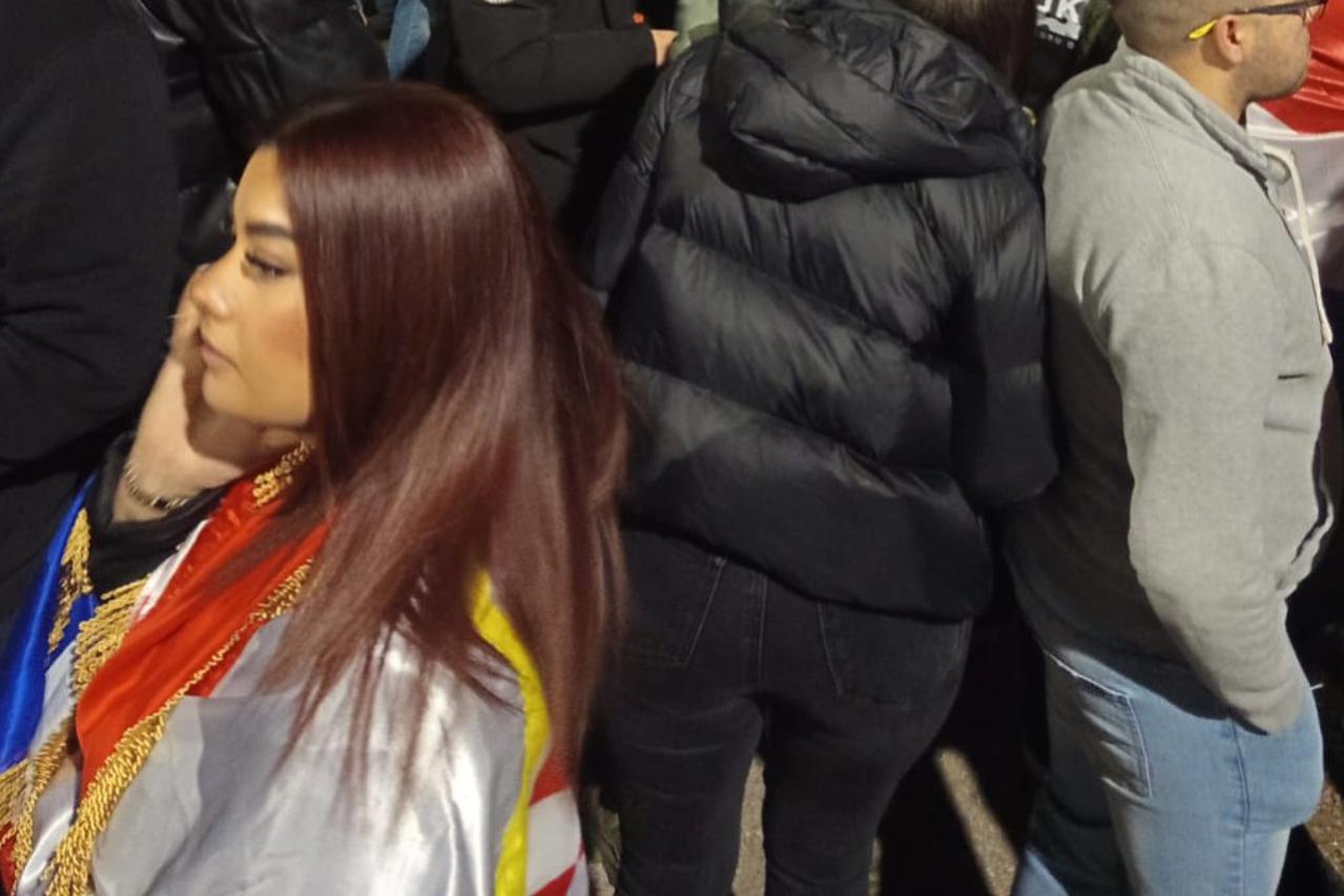 pred koncert Marka Perkovića Thompsona