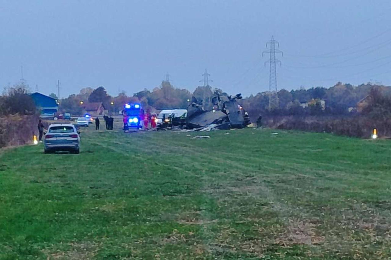 pad helikoptera kod Brčkog