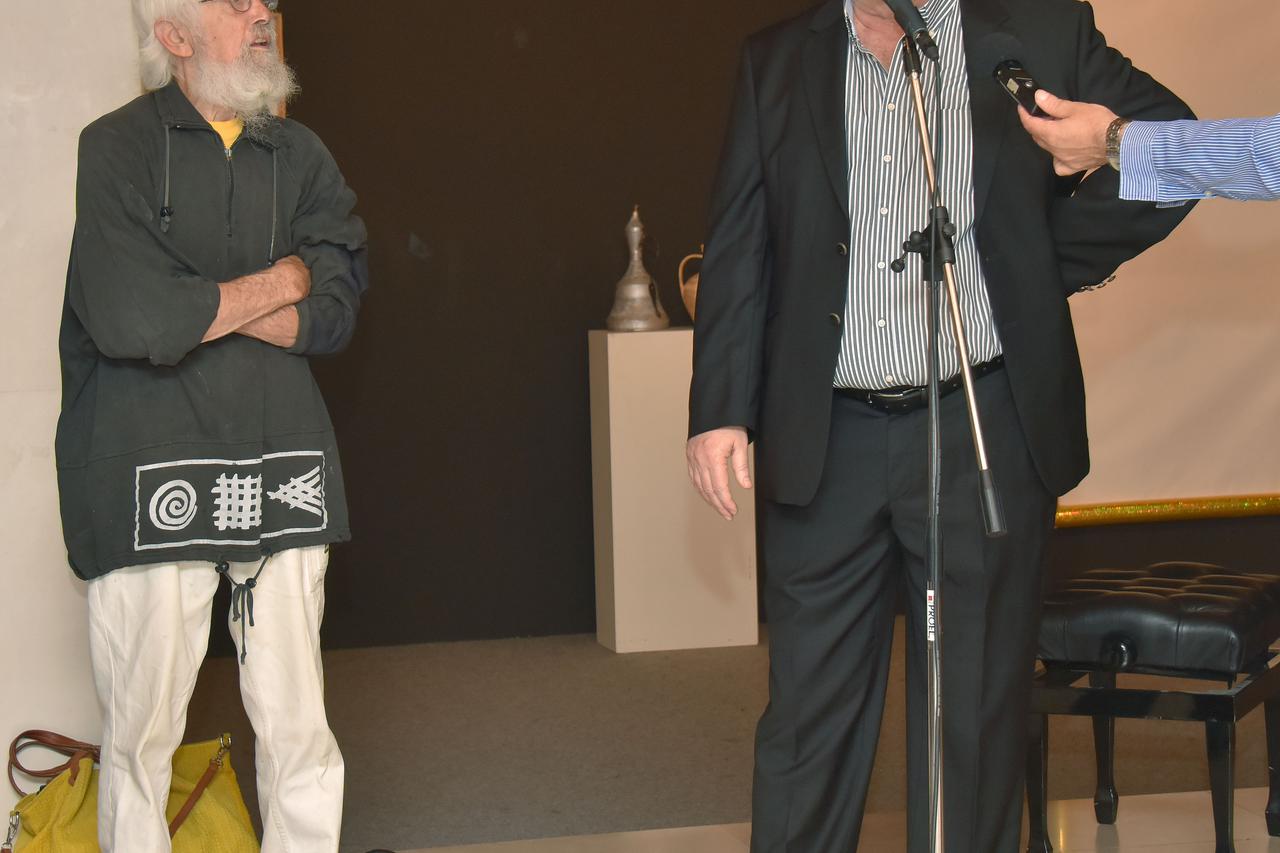 BiH,15.06.2016.Mostar , Kosaca,  U galeriji Katarine Kosaèa u Mostaru  otvorena izložba Svetozara Bojaniæa Photo:Stojan Lasic