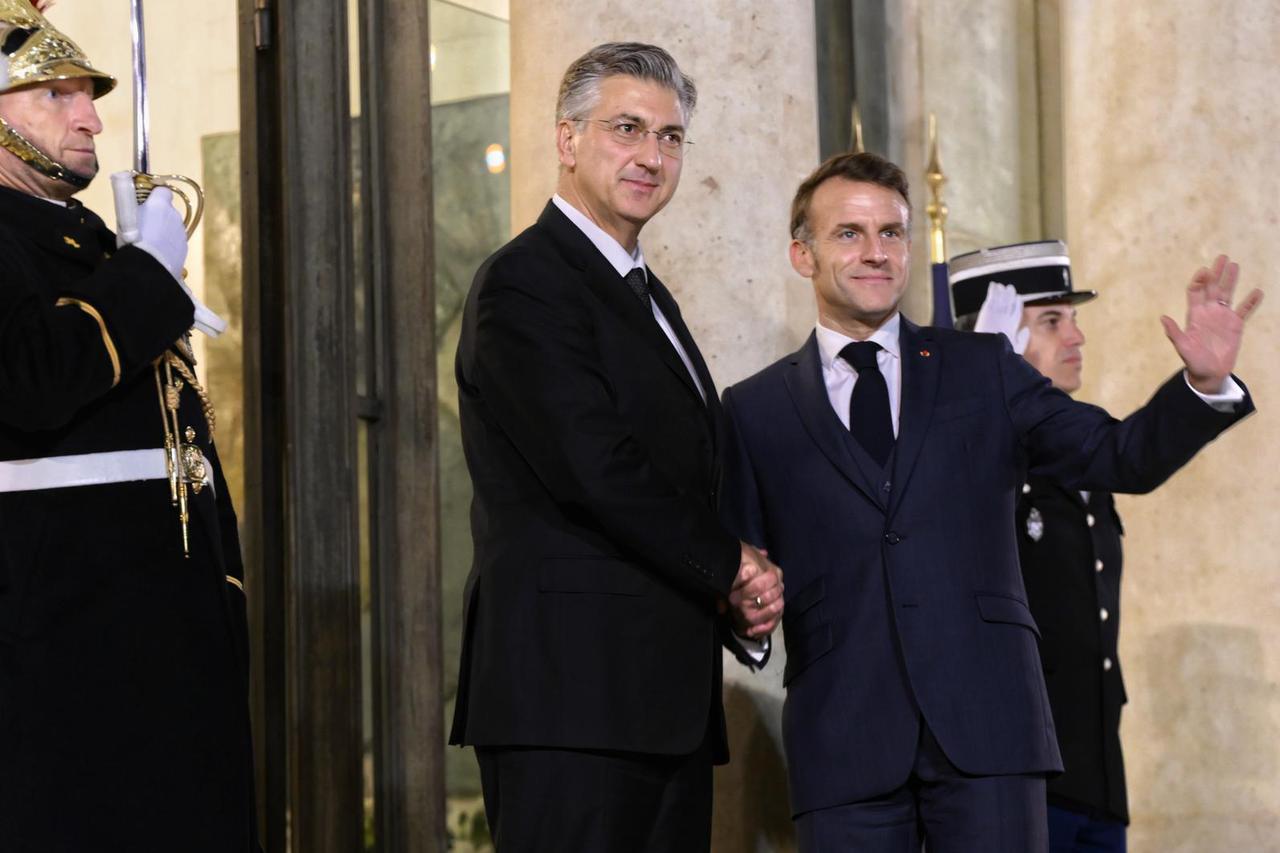Plenković i Macron