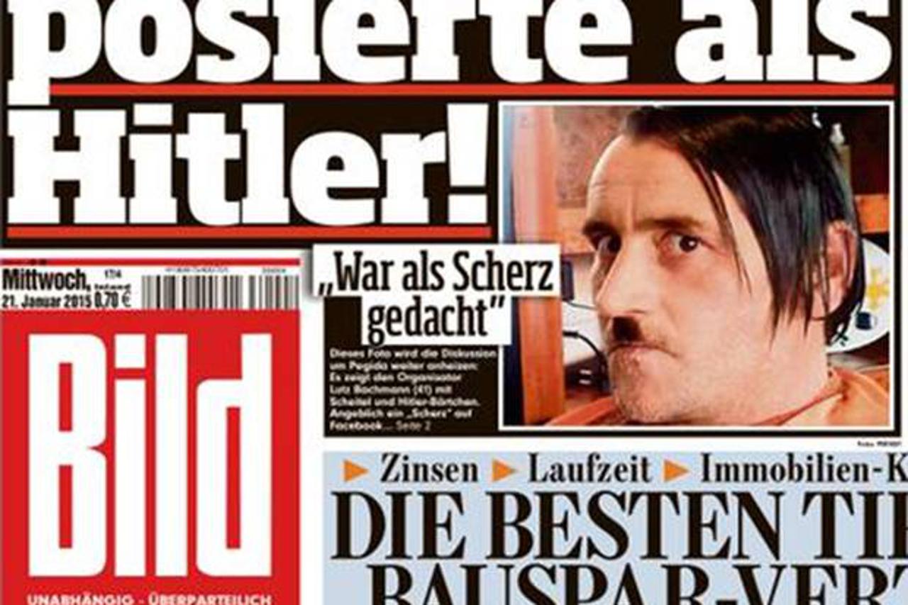 pegida hitler Lutz Bachmann